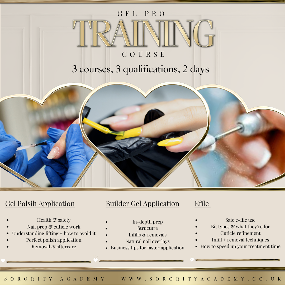 Gel Polish, Builder Gel & Efile - 2 Days